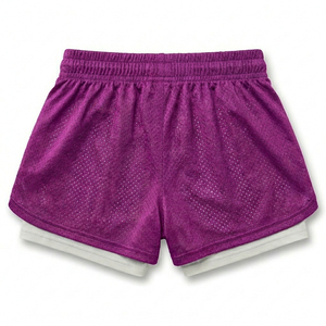 Women Casual Mesh <b>Shorts</b> Lightweight Summer <b>Shorts</b> Mesh Sport <b>Shorts</b> Compression OEM Private Label - Product Image 2