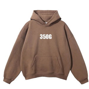 เสื้อฮู้ดดี้ผู้ชายสไตล์วินเทจ ล้างสีแบบแอซิดวอช ลายนูน 3 มิติ ล้างแบบสโตนวอช ทรงบ็อกซี่ สำหรับฤดูหนาว ผ้าฝ้าย 100% - Product Image 1