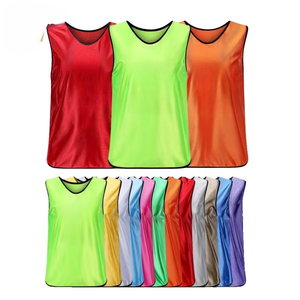 Venta al por Mayor de Uniformes de Fútbol de Secado Rápido para Verano, 100% Poliéster, para Adultos y Niños, Chalecos y Camisetas para Entrenamiento de Fútbol - Product Image 3