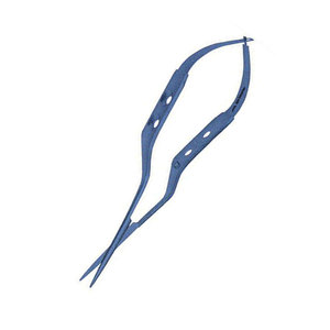 Microtijeras Manuales con Hojas Anguladas y Punta Curva, Instrumento Quirúrgico de Acero Inoxidable de Precisión para Uso Médico y Dental Profesional - Product Image 4