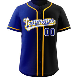 Camiseta de béisbol de malla de algodón personalizada al por mayor con estampado de rayas, cuello en V, estilo oversize y corte cropped - Product Image 1