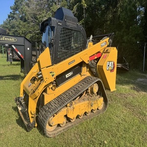 รถตักตีนตะขาบขนาดเล็ก CAT 299D3 ของ Caterpillar ที่ทนทาน พร้อมบุ้งกี๋หน้า ใช้พลังงานดีเซล และระบบตีนตะขาบที่แข็งแกร่ง เหมาะสำหรับงานก่อสร้าง - Product Image 3