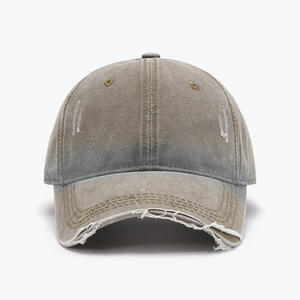 Hot Selling Vintage Washed Cap For Adults Solid Colore Blank <b>Hat</b> Vintage Wash Dad Caps Distressed Style Windproof Quick-dry Caps - Product Image 6