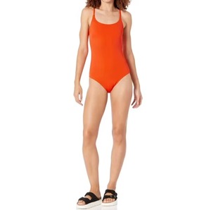 Traje de Baño Bikini Personalizado para Adolescentes, Traje de Baño Sexy de Una Pieza con Estampado Sólido, Traje de Baño Tipo Tanga para Mujer - Product Image 2