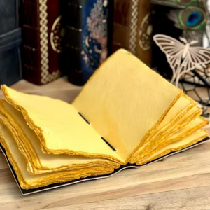 Diario de Cuero Genuino con Esqueleto de Cuervo, Cuaderno Gótico de Cuervos, Diario de Bruja Oculta, Grimoire de Terror, Regalo, Cuaderno de Bocetos Hecho a Mano - Product Image 2