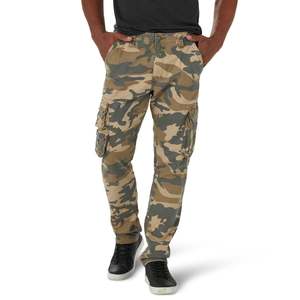 Top Selling Camouflage Print <b>Men's</b> Cargo Pant Streetwear Hip Hop Fashion Wide Legged Custom Logo Featuring Spacious Side Pockets - Product Image 1