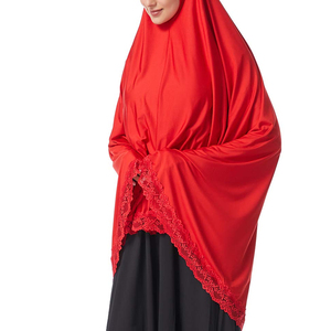 Nouveauté : Hijab musulman pour femmes, grande taille, design personnalisé, haute qualité, séchage rapide, léger, long, prix de gros - Product Image 6
