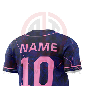 Custom Sublimation Printed Team Wear Baseball Jersey New Arrival Sublimated Baseball Jersey Sports Shirts - Product Image 6