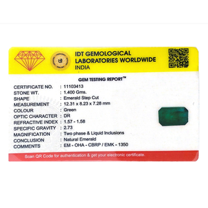 Natural Zambian Emerald 7 Carat Loose Gemstone Emerald Cut for Fine Jewelry - Product Image 4