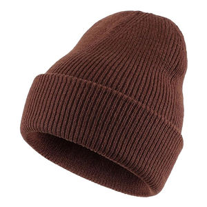Bonnes affaires : Bonnets unis pour homme et femme – Bonnets d'hiver à revers, style casquette, pour l'extérieur - Product Image 3