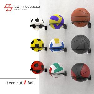 Présentoir de football de basket-ball mural personnalisé de bonne qualité pour l'affichage des marchandises - Product Image 4