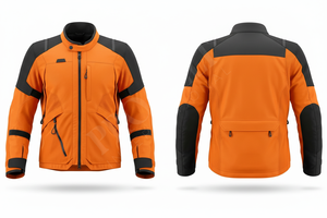 Veste de moto en textile imperméable et respirante, très vendue, personnalisable, de qualité supérieure, en velours côtelé, robuste, avec protection corporelle - Product Image 5