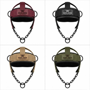 Wolson Industry Professional Neoprene Unisex Head Harness Non-Slip Adjustable Straps Soft Padding <b>Neck</b> Support Buckle Hook Loop - Product Image 5