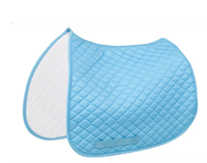 Almohadilla para Silla de Montar a Caballo al por Mayor, Color Azul Cielo |   Manta de Silla de Montar Acolchada Premium |   Proveedor de Equipo Ecuestre Personalizado - Product Image 2