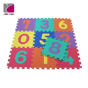 Non-Toxic & Odorless Waterproof EVA <b>Foam</b> Kids <b>Play</b> Puzzle Mat Cushioned Plain Style for Children - Product Image 3