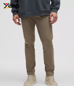 ออกแบบโลโก้ XEEP ตามสั่ง XC-MT-19 กางเกงขายาวผู้ชายทรงตรง สไตล์ลำลอง เอวสูง น้ำหนักเบา แห้งเร็ว ระบายอากาศได้ดี - Product Image 1