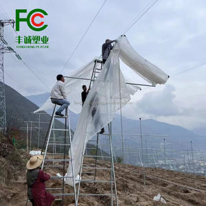 Refugios de lluvia completamente automáticos de alta resistencia para una protección efectiva de la nieve de la cereza Cubierta automática de cerezo <span class=keywords><strong>Película</strong></span> antigranizo - Product Image 5