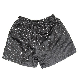 กางเกงขาสั้นเอวสูงสไตล์ไฮสตรีทสำหรับผู้ชาย ความยาวขาใน 5 นิ้ว ผลิตจากโพลีเอสเตอร์/คอตตอน สีพื้น แห้งเร็ว ระบายอากาศได้ดี เอวยางยืด - Product Image 1