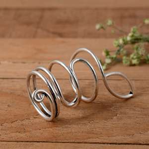 SHYAM JEWELRS Handmade Full Finger <b>Silver</b> Luxury Arthritis <b>Ring</b> Midi <b>Ring</b> Unisex Joint Support Jewelry - Product Image 3