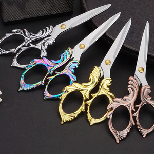 Professional Tailor <b>Scissors</b> Vintage <b>Sewing</b> <b>Scissors</b> Stainless Steel Top High Quality Tailor Shears For Fabric Clothes - Product Image 1