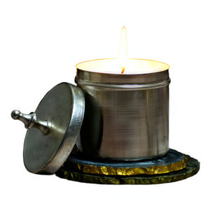 <b>Bulk</b> Price Handmade Silver Jar <b>Candle</b> with Lid For Home and Wedding Decoration - Product Image 1