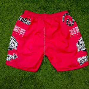Shorts de sport décontractés pour hommes en velours côtelé grande taille, taille mi-haute, avec cordon de serrage, respirants, coupe-vent et écologiques – Collection High Street Fashion - Product Image 1