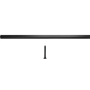 Lot de 101 balustres de terrasse en aluminium de 26 po x 0,75 po, vis pour balustres d'escalier pour garde-corps en bois, 26 po x 0,75 po, 101 balustres en aluminium - Product Image 1