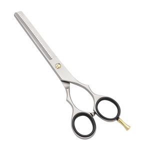 Professional Home Hair Cutting Scissors Set Steel Handled Barber Thinning Shears Shaving Razor Case Zipper Case Portable Hair - Product Image 5
