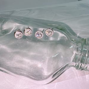 Boucles d'oreilles moissanite Pour femme - Product Image 4