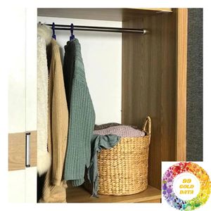 Panier rond multifonction en jacinthe d'eau avec poignées pour le rangement du linge, des pots de plantes, des jouets et des accessoires ménagers - Product Image 1