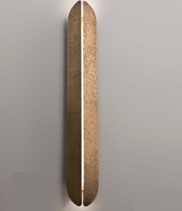 Lámpara de Pared Clásica para Interiores y Exteriores, Acabado Metálico, Iluminación Arriba y Abajo, Aplique de Pared Personalizado - Product Image 3