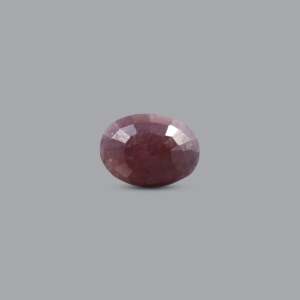 Natural Pink Ruby Loose Gemstone 9.75 Carat Pear Oval Faceted for Fine Jewelry - Product Image 2