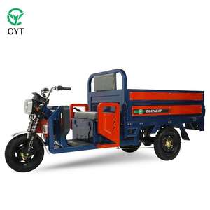 Motocicleta Eléctrica de Tres Ruedas de Alta Calidad con Carrocería Abierta y Caja de Carga, Capacidad de Carga de 400 kg, Velocidad de 30-50 km/h, OEM, Económica - Product Image 6