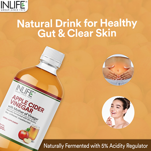 Vinaigre de cidre de pomme avec la mère 500ml, cru, non filtré, non pasteurisé, fermenté naturellement, liquide pour hommes et femmes - Product Image 4