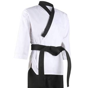 Uniformes d'arts martiaux de Taekwondo personnalisés, veste et pantalon, polyester/coton, séchage rapide, fabriqué par Eoin Winston Sports Sialkot Pakistan - Product Image 2