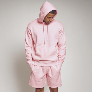 Spring <b>Shorts</b> <b>Set</b> Breathable Fleece Hoodie Jogger <b>Shorts</b> <b>Set</b> Men Loose High Waist Polyester/Cotton Outdoor Sweat <b>Shorts</b> - Product Image 6