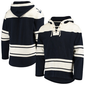 Lightweight Men's Ice Hockey Hoodie Custom Sublimation Printed Team Logo Pullover Sweatshirt Breathable Quick Dry <b>Athletic</b> - Product Image 1