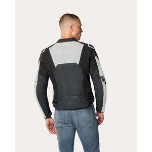 Veste de moto en cuir véritable imperméable et coupe-vent pour hommes, toutes saisons - Product Image 2