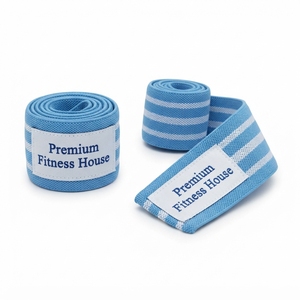 Attelles de poignet réglables à boucle auto-agrippante unisexe pour haltérophilie, entraînement de force intensif, protection des poignets pour hommes - Product Image 4