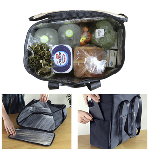 Fitote <b>20L</b> Insulated Cooler Tote <b>Bag</b> with TPU Thermal Lining and Zipper Closure - Product Image 5