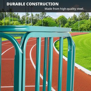 Chariot de rangement pliable pour ballons de sport avec couvercle et roues, grande capacité, organisateur de ballons de basket pour salle de sport - Product Image 4