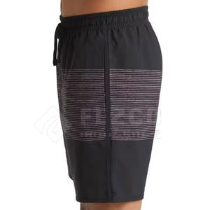 Shorts de Playa para Hombre, Transpirables y de Secado Rápido, con Cintura Elástica Alta y Forro de Malla, Casuales, de Poliéster/Algodón - Product Image 3