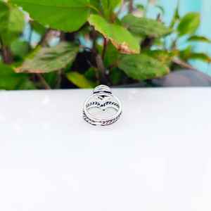 Anillo Art Deco de Plata de Ley con Turquesa Azul Natural, Hecho a Mano, para Compromiso, Boda, Fiesta, Joyería con Piedra de Nacimiento para Mujer, Regalo Elegante - Product Image 2