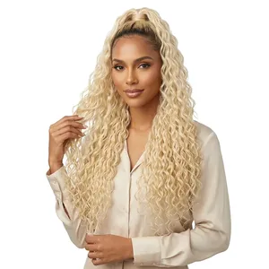 Extensions de cheveux humains Remy naturels bouclés en vrac, mèches vierges Remy pour tissage - Product Image 4