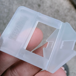 Tile <b>Spacers</b> Transparent Plastic 3/16 Inch Self-Adhesive For Tile Edge Protection Minimalist Design Easy Installation - Product Image 1