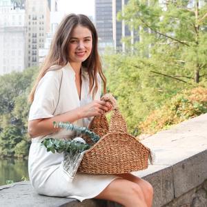 Cestas de mimbre marino perfectas para picnics, cestas de almacenamiento hechas a mano, venta al por mayor, ecológicas, hechas en Vietnam - Product Image 4