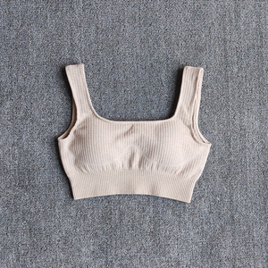Conjuntos de Yoga para Mujer de Cintura Alta Sin Costuras, Trajes de Gimnasio Femeninos, Ropa para Correr, Traje de Yoga Sin Mangas, Conjuntos de Sujetador Deportivo para Fitness 100% - Product Image 5