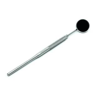 Miroir buccal chirurgical Morje en argent avec poignée moletée, instrument chirurgical certifié CE de classe II - Product Image 2