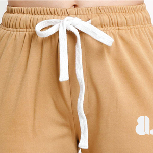Women's Fleece Cargo <b>Pants</b> Mid Waist Drawstring Solid Color Loose Fit Full Length Casual Streetwear With Pockets Autumn Wear - Product Image 6
