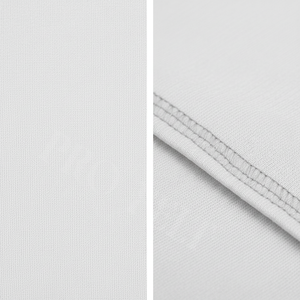 White Color Custom Sleeveless Tank Top Plain Muscle Shirt Summer Gym Cotton Blend Casual Sportswear <b>Tight</b> Fitted tank Top - Product Image 4